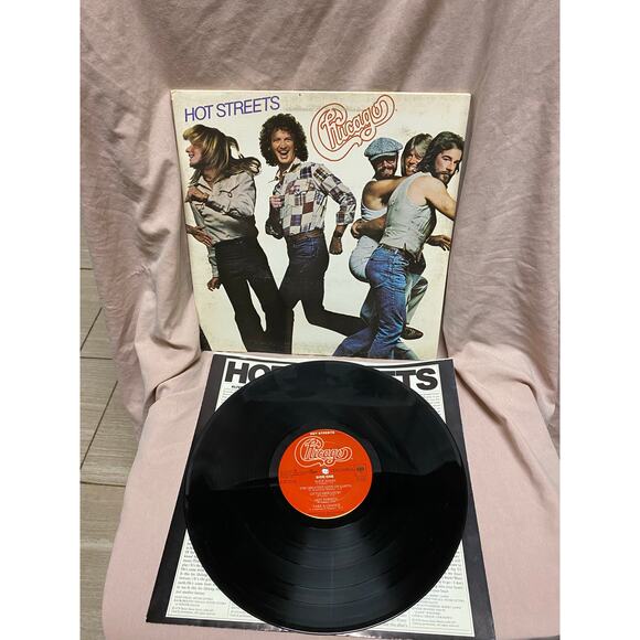 Chicago Hot Streets Columbia Record Album Vinyl LP - Picture 1 of 3